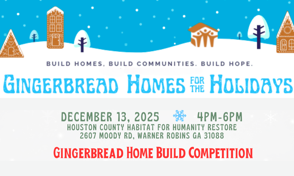 2025 Gingerbread Homes for the Holidays
